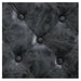 Viking Classic Barber Chair Close-Up View Of Diamond Tufted Vintage Black Upholstery Pattern