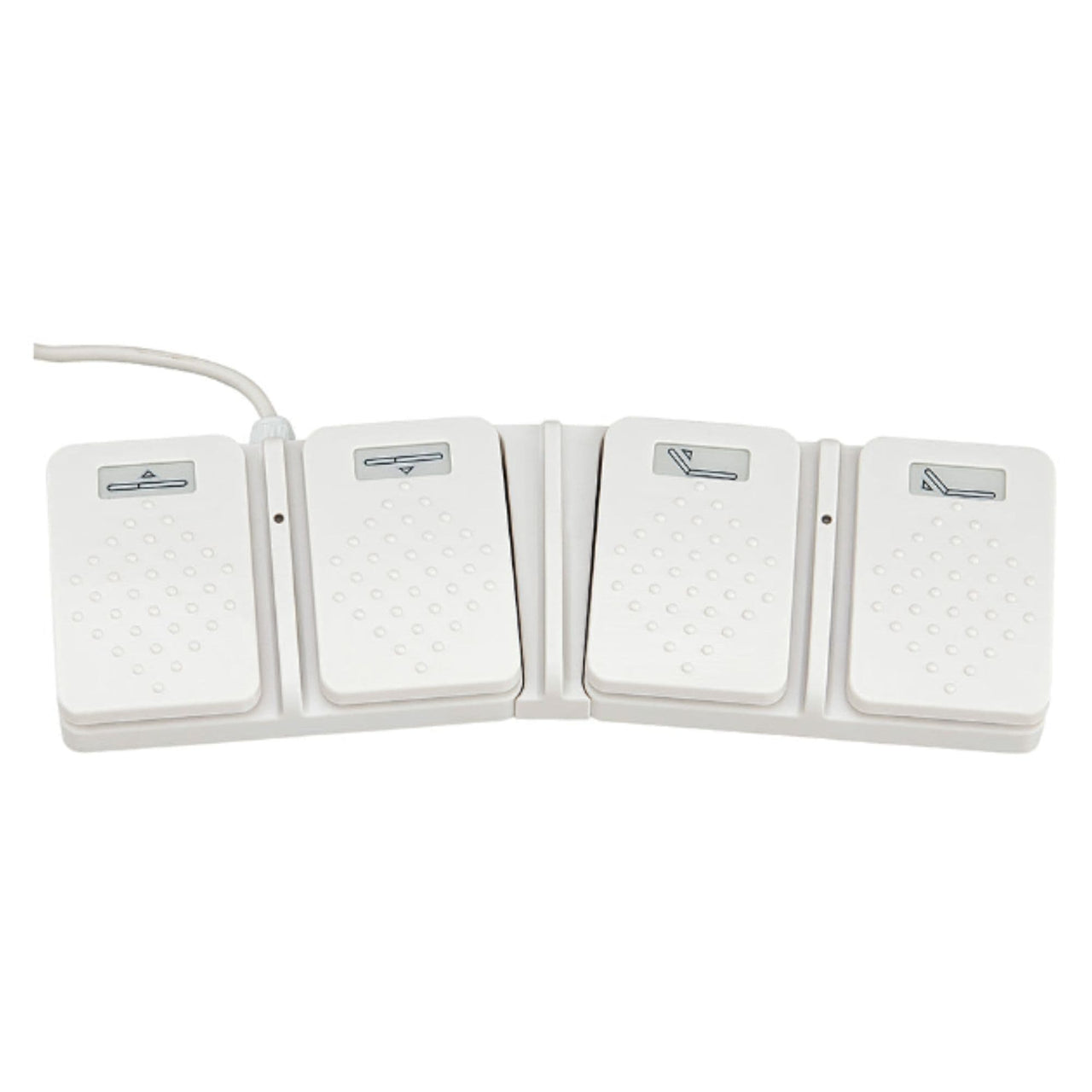 VitalEarth 2-Motors Treatment Table and Wellness Therapy Bed Close-Up View Of Remote Control For White Color