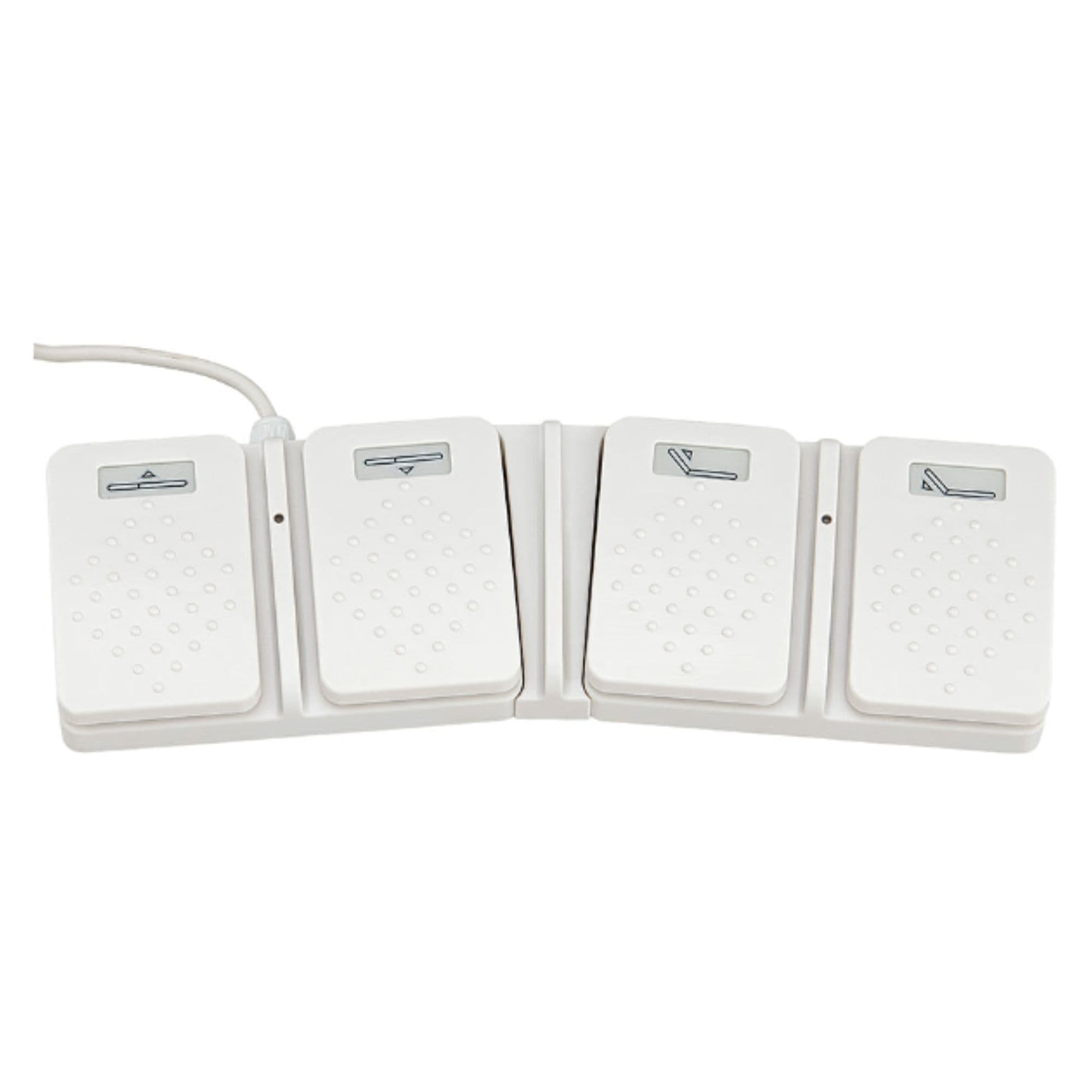 VitalEarth 2-Motors Treatment Table and Wellness Therapy Bed Close-Up View Of Remote Control For White Color