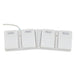 WellRelax 2-Motors Therapy Treatment Table with Tilting Cradle Pillow Close-Up View Of Foot Control For White Color