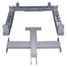 York Barbell STS 4-way Connector Kit Top Angle View On White Background