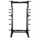 York Barbell 53009 STS Self-Standing Half Rack Front View On White Background