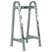York Barbell ETS Fixed Straight And Curl Barbell Rack Front Angle View On White Background