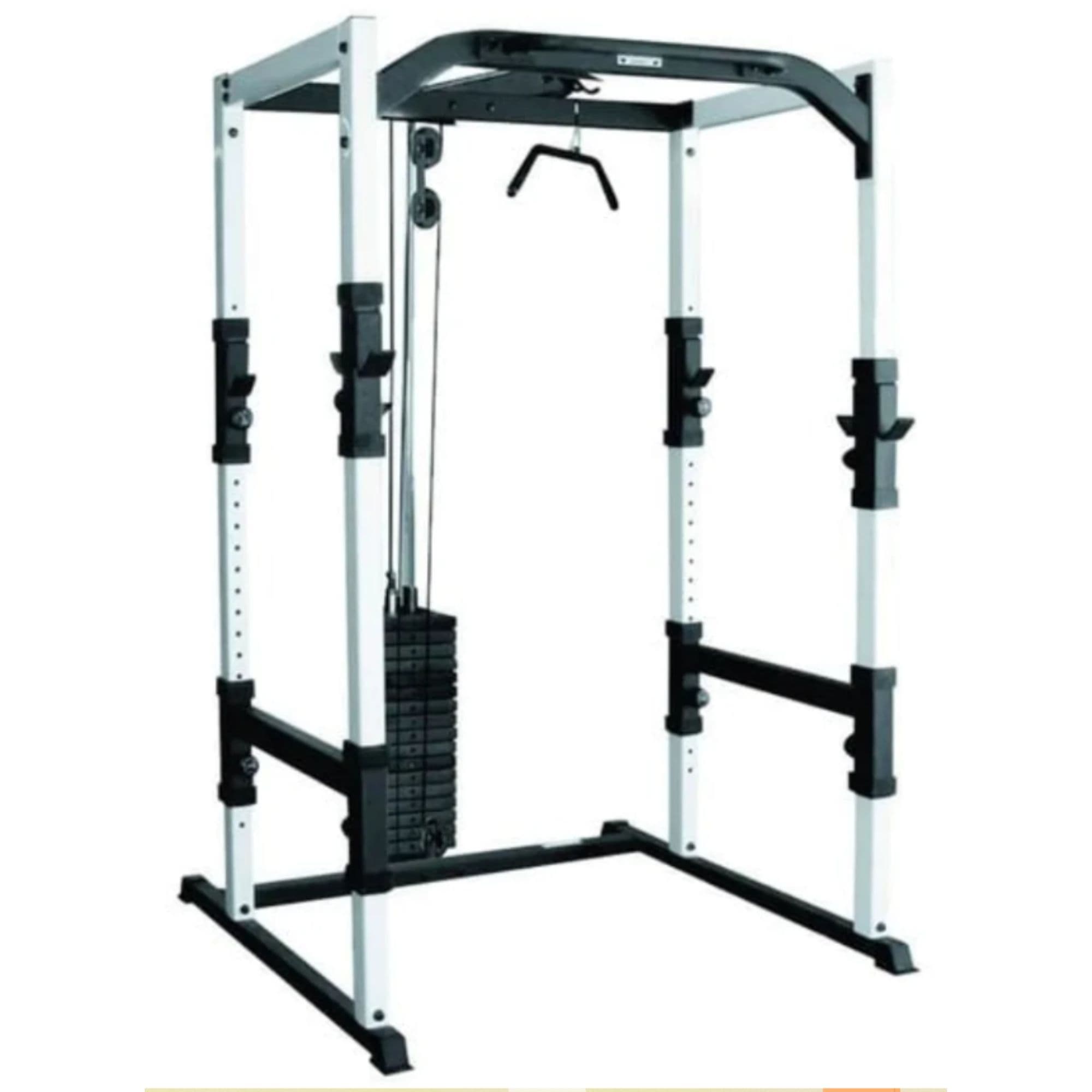 York Barbell FTS 200lb Weight Stack Conversion Kit Full Product View On White Background