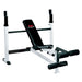 York Barbell FTS Adjustable Olympic Combo Bench With Leg Developer Full Product View On White Background