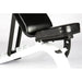 York Barbell FTS Flat-to-incline Adjustable Utility Bench 48003 Close-Up View Of Seat Adjustment On White Background