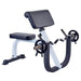 York Barbell FTS Preacher Curl Bench Complete Preacher Curl Setup On White Background