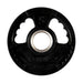 York Barbell G2 Rubber Thin Line Olympic Weight Plate Sets 5 LB Weight On White Background