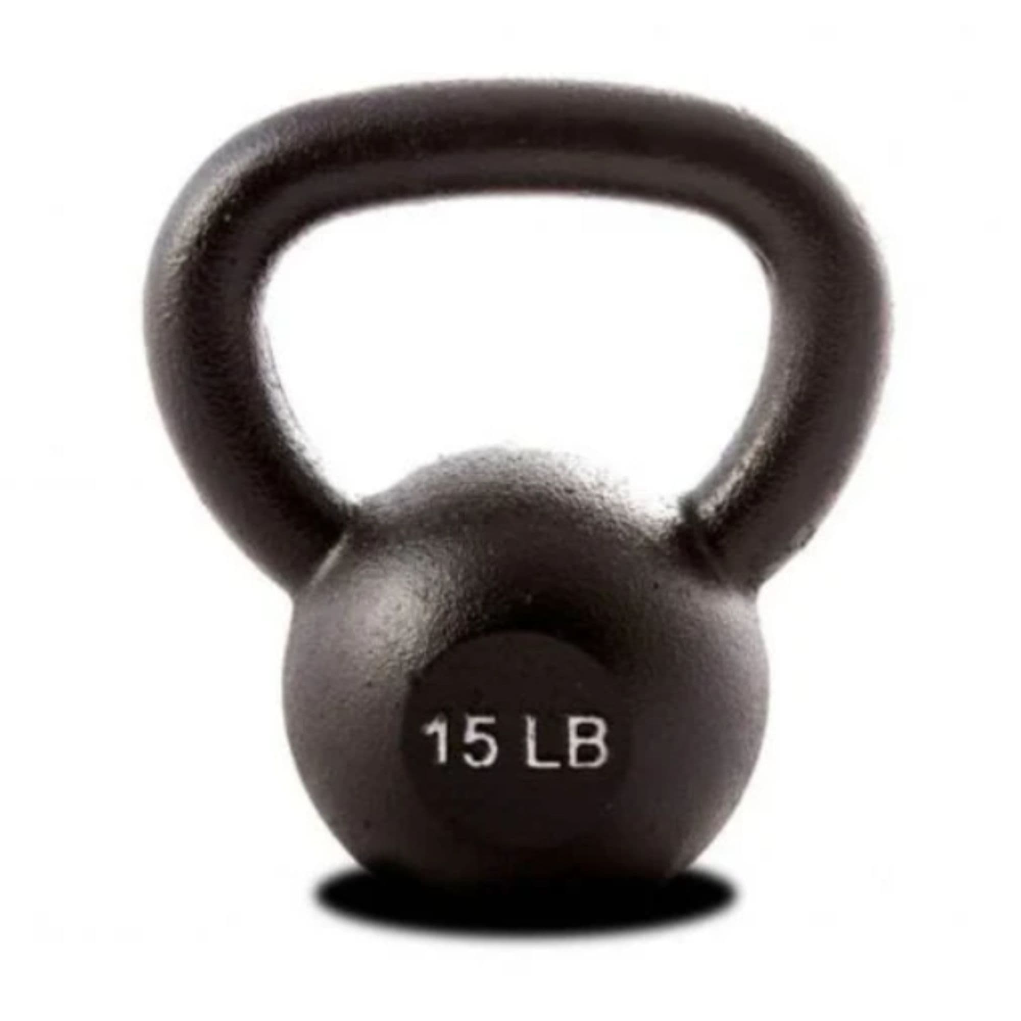 York Barbell Hercules Kettlebell Sets 15 LB Detail View On White Background