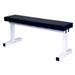York Barbell Pro Series 101 Flat Bench Front Angle View On White Background