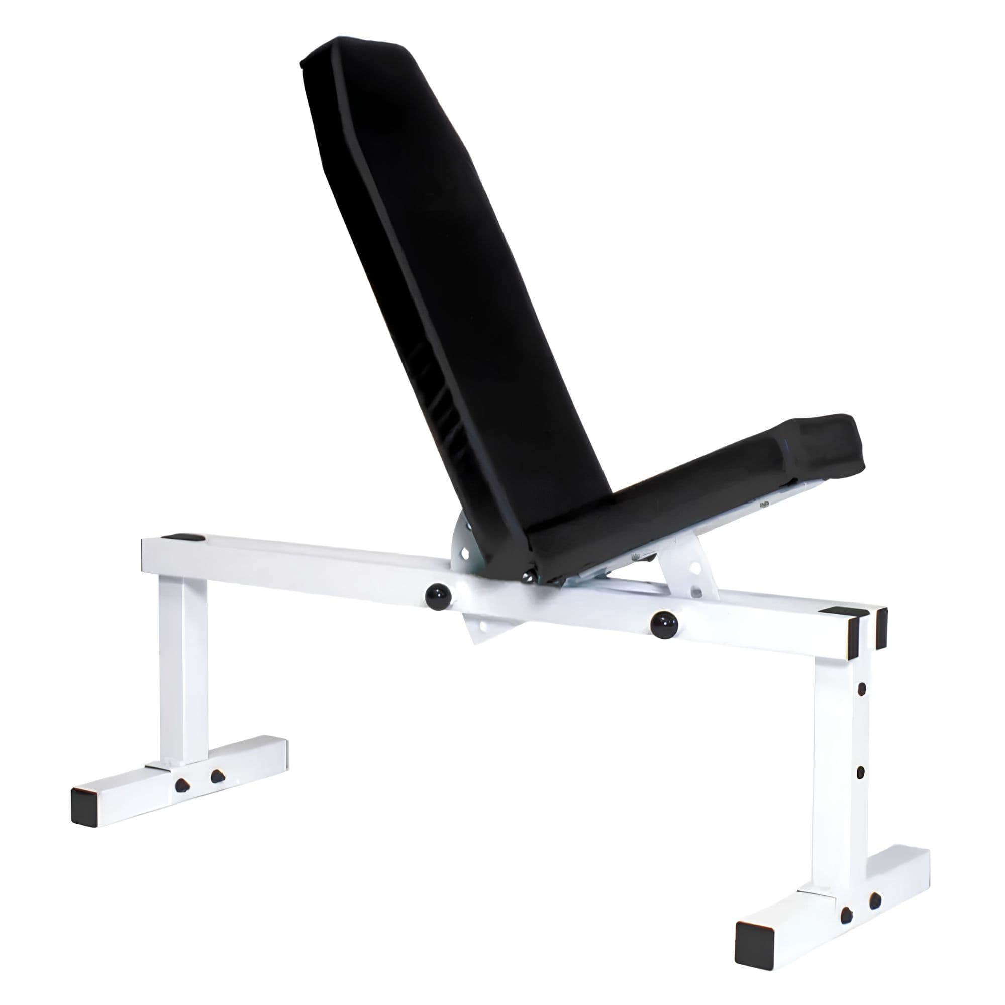York Barbell Pro Series 305 FI Bench 40 Degrees Incline Position On White Background
