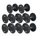 York Barbell Pro Style Dumbbell Full Multiple Weights Option On White Background