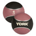 York Barbell Rubber Medicine Balls Set Detailed View Of 6LB  On White Background