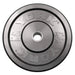 York Barbell Rubber Training Bumper Plate 45LB Product View On White Background