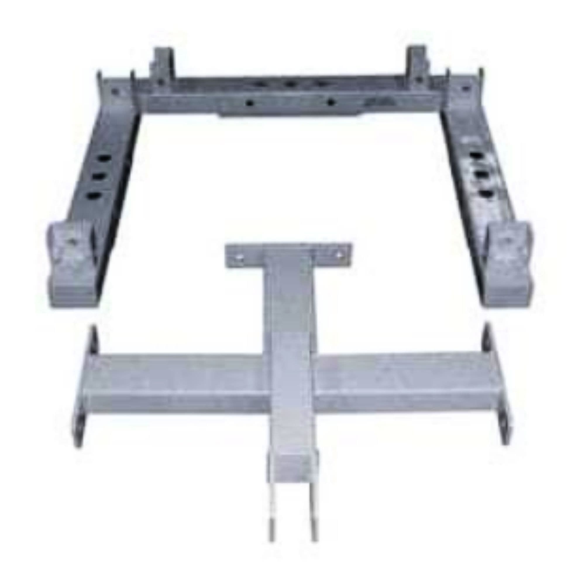 York Barbell STS 3-way Connector Kit Top Angle View On White Background