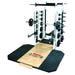 York Barbell STS Double Half Rack Top Angle View On White Background