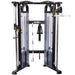 York Barbell STS Functional Cable Crossover – 56001 Black Variant Product Full Front View On White Background
