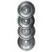 York Barbell Solid Rubber Training Bumper Complete Product View On White Background