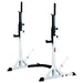 York Barbell Squat Stand Full Product Front Left Angle View On White Background
