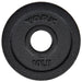 York Cast Iron Olympic Plates – 2 Inches Plate Sets 10LB Detailed View On White Background