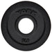 York Cast Iron Olympic Plates – 2 Inches Plate Sets 5LB Detailed View On White Background