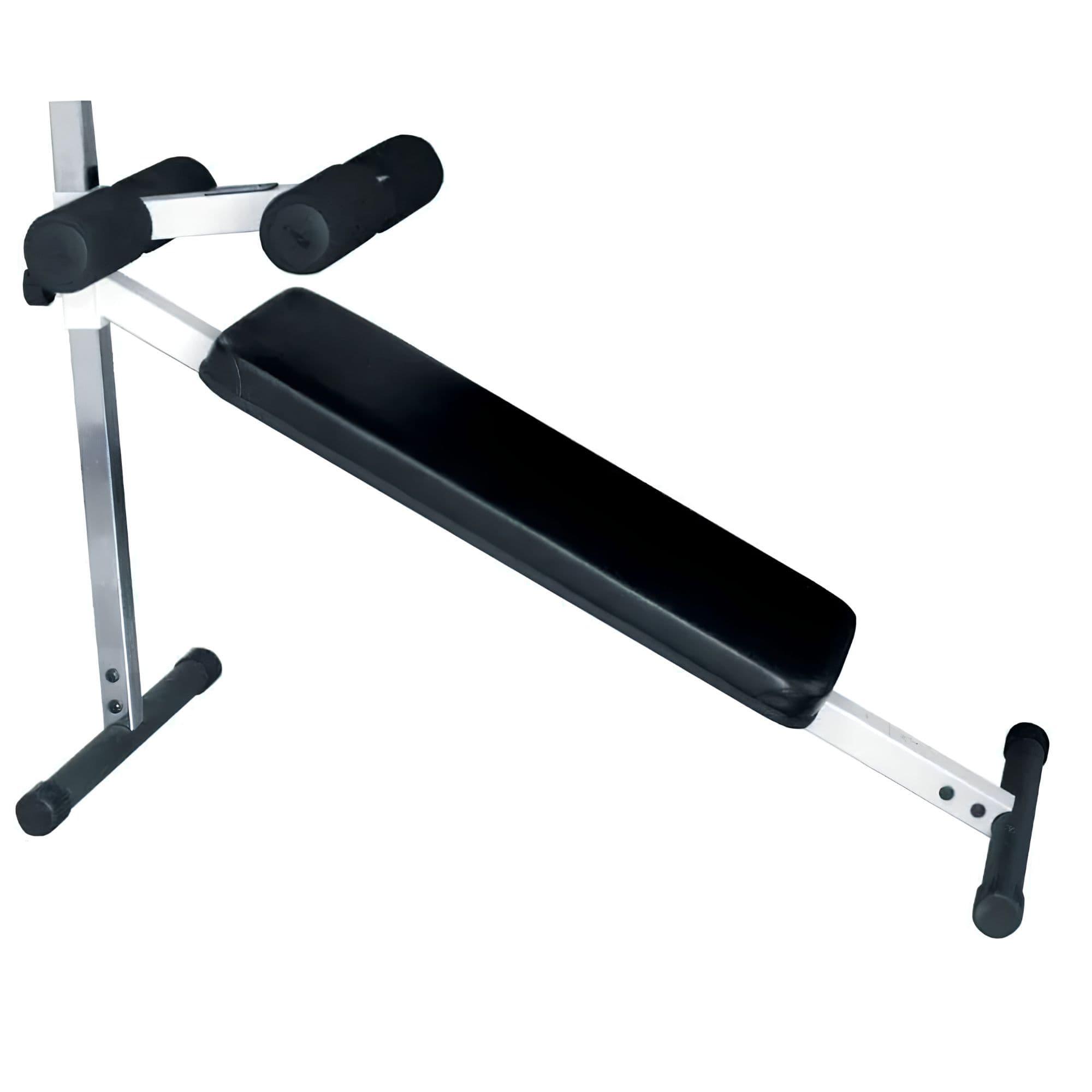 York FTS Adjustable Sit-Up Board Full Product Angle View With Adjustment On White Background