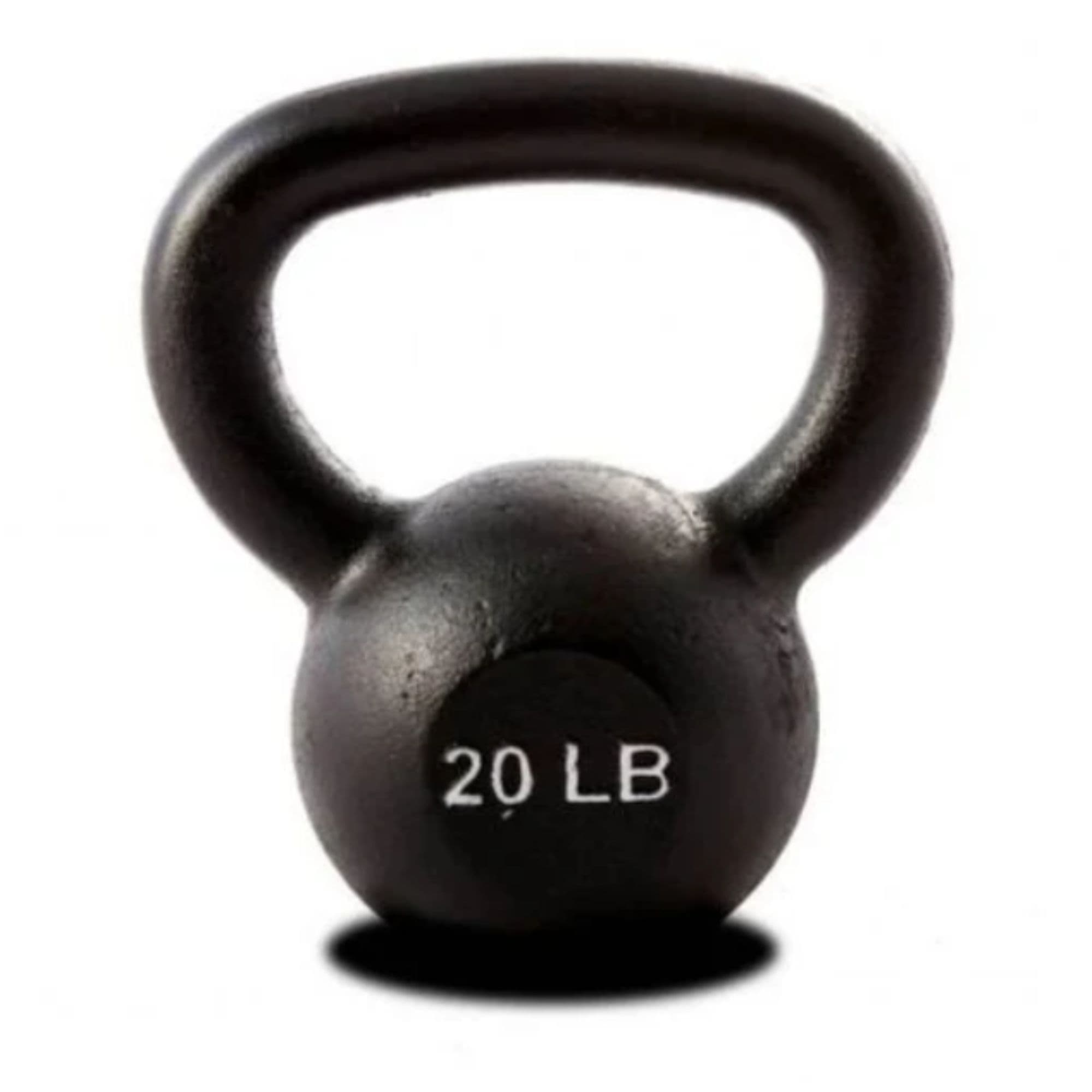 York Hercules Kettlebell 20 LB Detail View On White Background