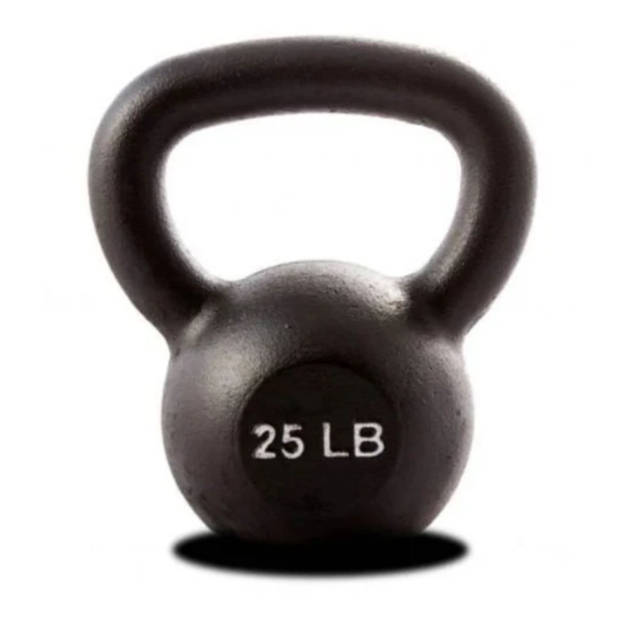 York Hercules Kettlebell 25 LB Detail View On White Background
