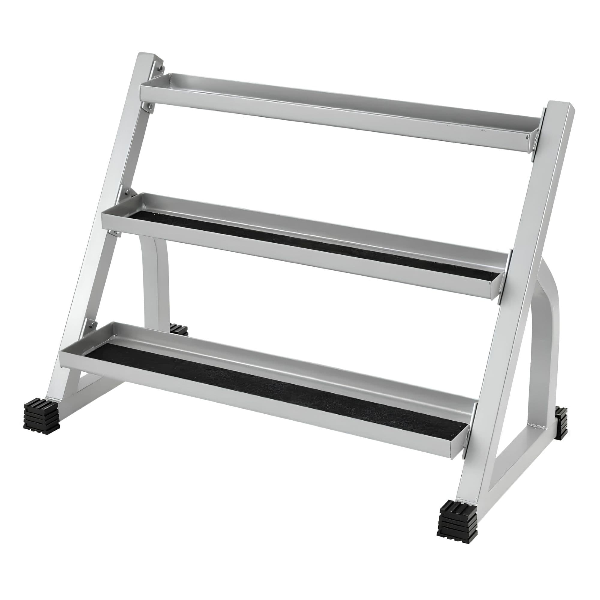 York Kettlebell Storage Stand Front Angle View On White Background