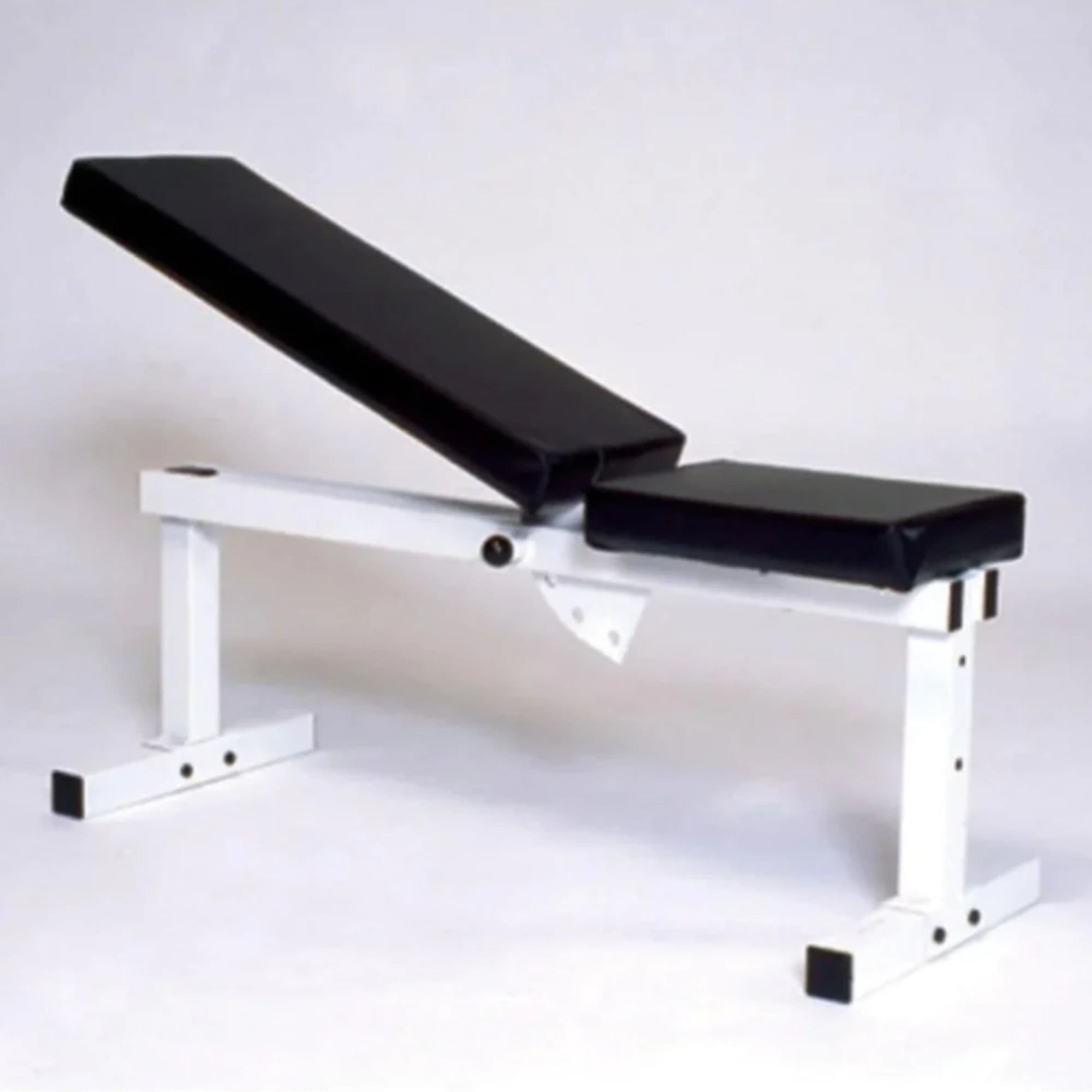 York Pro Series 205 FI Adjustable Bench Half Reclined Front Angle View