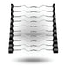 York Rubber Fixed Pro Curl Barbell 20 Lbs Front Product Full View On White Background