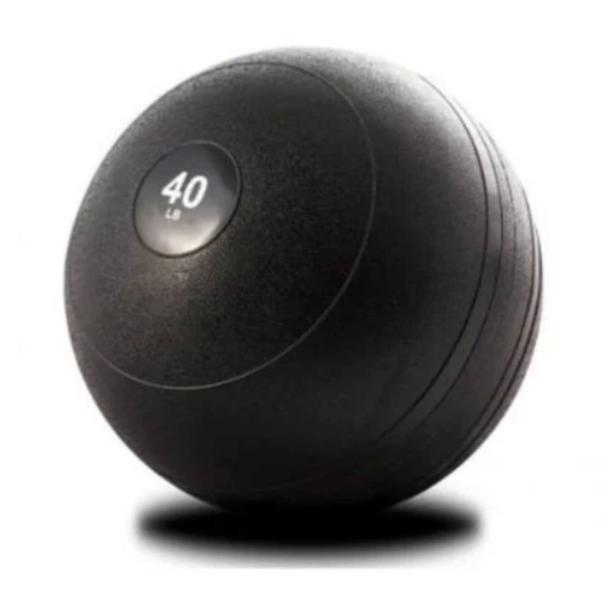York Rubber Slam Balls Detailed View Of 40LB On White Background
