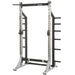 York STS Self-Standing Half Rack White Variant Front Angle View On White Background