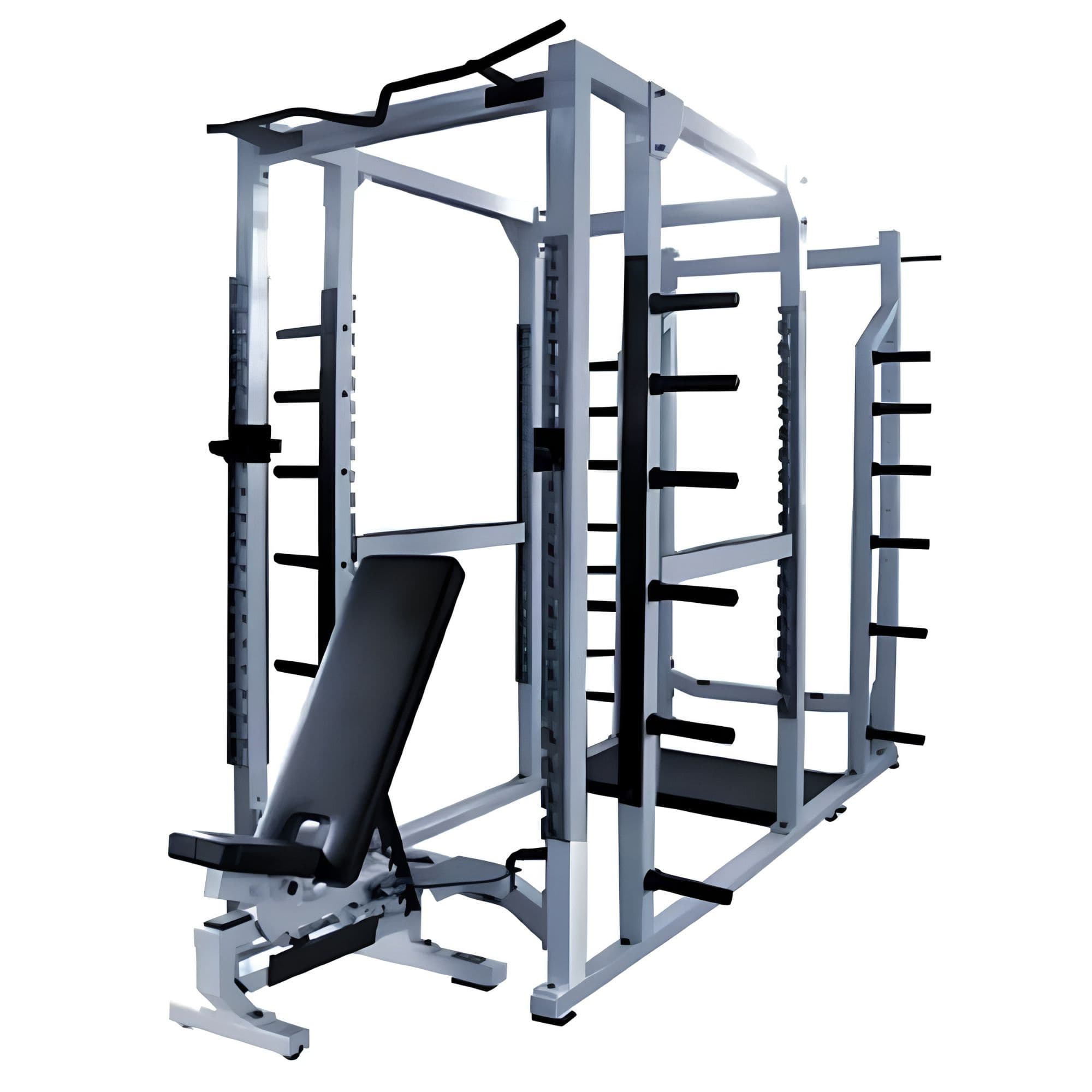 York STS Triple Combo Rack Front Angle View On White Background