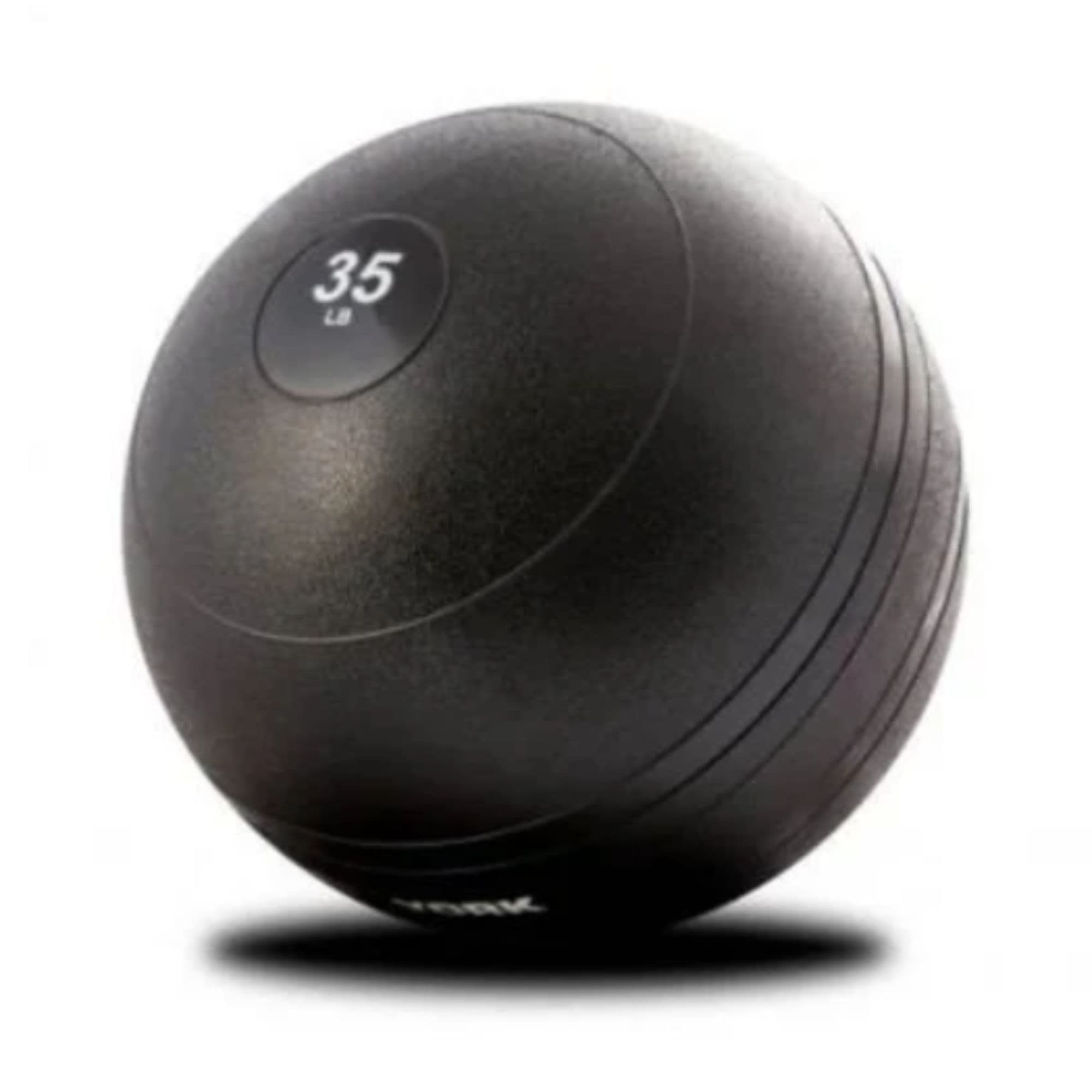 York Strength Training Slam Ball Set Detailed View Of 35LB On White Background