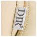 Yume Dreaming Electric Shampoo Station Close-Up View Of Vertical Stitched Beige Upholstery With Brand Name