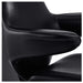 Zenith Backwash Chair with Adjustable Seat Close-Up View Of Upholstered Armrest And Seat Cushion
