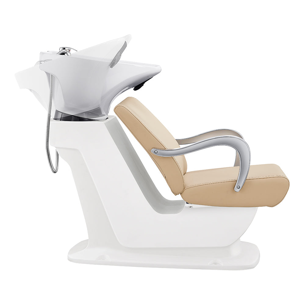 DIR Beckman Salon Shampoo Unit with Adjustable Seat