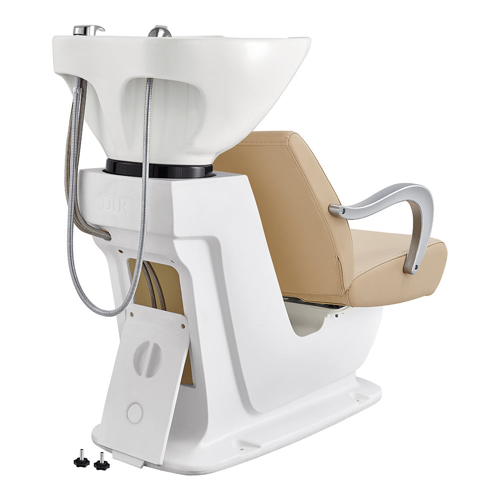 DIR Beckman Salon Shampoo Unit with Adjustable Seat
