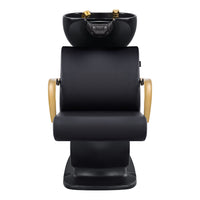 Thumbnail for DIR Beckman Gold Shampoo Chair with Adjustable Seat