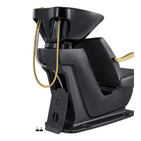 Thumbnail for DIR Beckman Gold Shampoo Chair with Adjustable Seat
