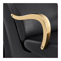 Thumbnail for DIR Beckman Gold Shampoo Chair with Adjustable Seat