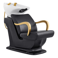 Thumbnail for DIR Beckman Gold Shampoo Chair with Adjustable Seat