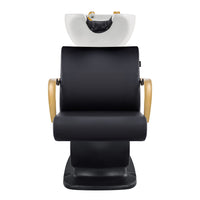 Thumbnail for DIR Beckman Gold Shampoo Chair with Adjustable Seat