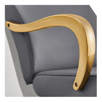 Thumbnail for DIR Beckman Gold Shampoo Chair with Adjustable Seat