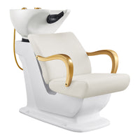 Thumbnail for DIR Beckman Gold Shampoo Chair with Adjustable Seat