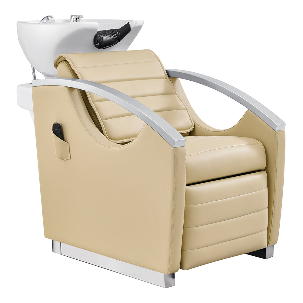 DIR Bella V Recline Massage Salon Shampoo Station