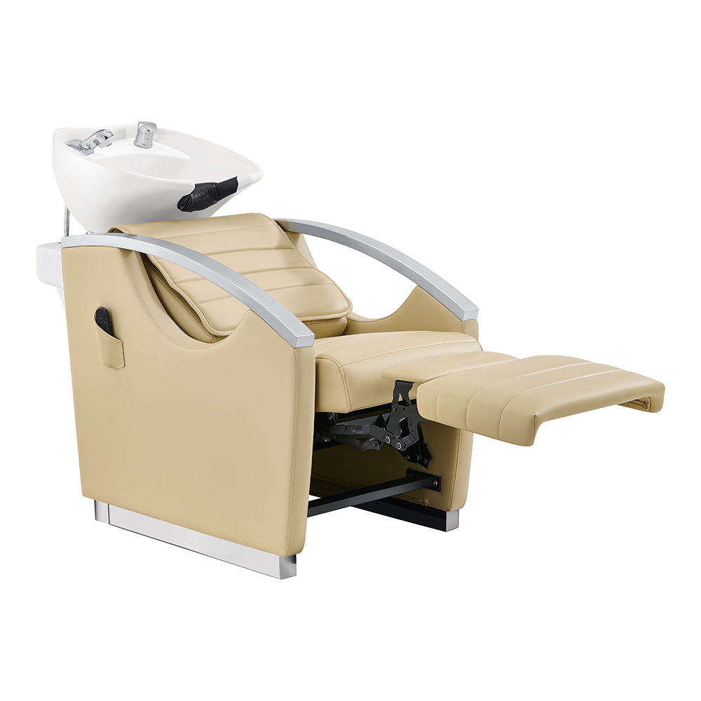 DIR Bella V Recline Massage Salon Shampoo Station