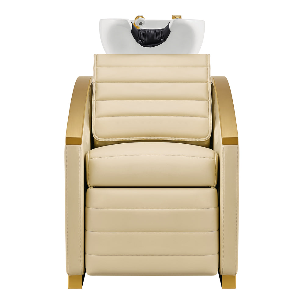 DIR Bella V Gold Reclining Salon Shampoo Massage Chairs