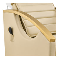Thumbnail for DIR Bella V Gold Reclining Salon Shampoo Massage Chairs